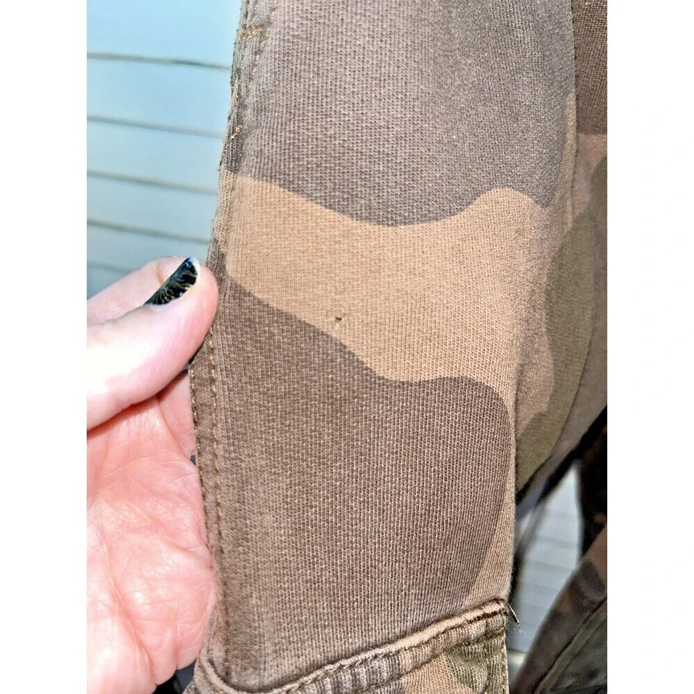 Tea Collection Sz 8 Camouflage French Terry Pockets Boys Pants